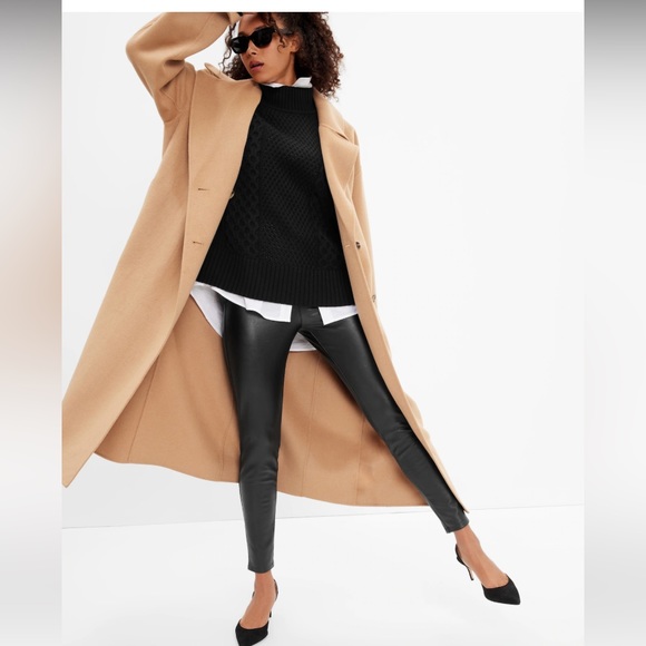 Kittenish ultra high rise faux leather stretch legging - Picture 5 of 10